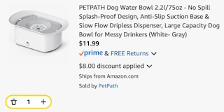 water bowl