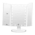 Trifold Vanity Mirror With Lights