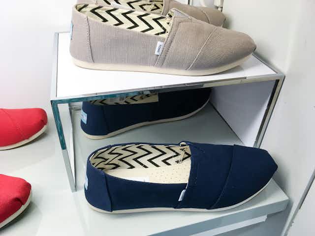 Toms Shoe Clearance: Kids' Shoes as Low as $13, Adult Shoes From $18 card image