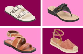 womens sandals from jcpenney