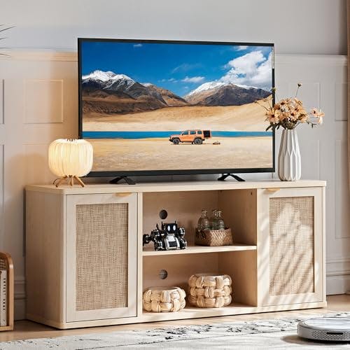 Rattan TV Stand