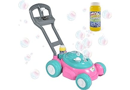 Sunny Days Bubble-N-Go Lawn Mower