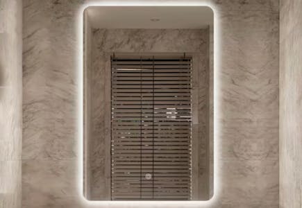 LuxHomez Backlit Mirror