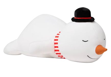 Pillowfort Snowman Weighted Plush