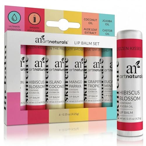 ArtNaturals Lip Balm 6-Pack