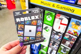 Roblox Gift Cards, 30% Off at Dollar General card image