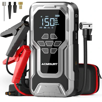Jump Starter with Air Compressor