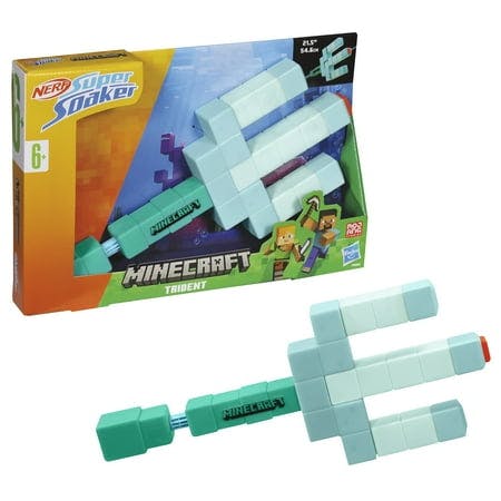 Nerf Minecraft Trident Water Blaster