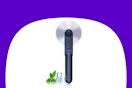 Handheld Mini Fan with USB Rechargeable 1000mAh Battery, Portable Hand Held Fan for Makeup with 13 Woking Hours, Small Foldable Pocket Fan
