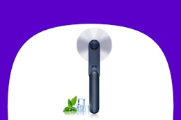 Handheld Rechargeable Fan, Only $5 on Amazon card image