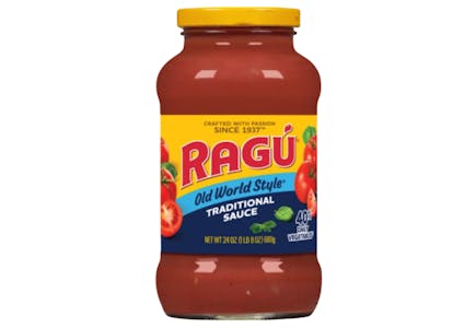 Ragu Sauce Jar