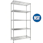 5-Tier Wire Shelving Unit