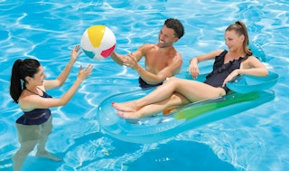 8 piece inflatable pool float walmart