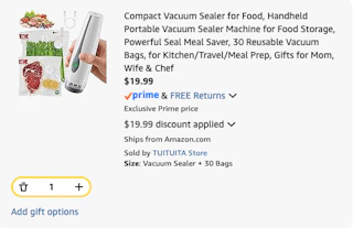 Vacuum Sealer Discount