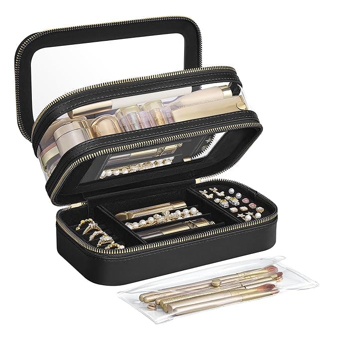 Makeup Bag With Mirror