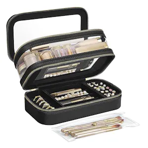 Makeup Bag With Mirror