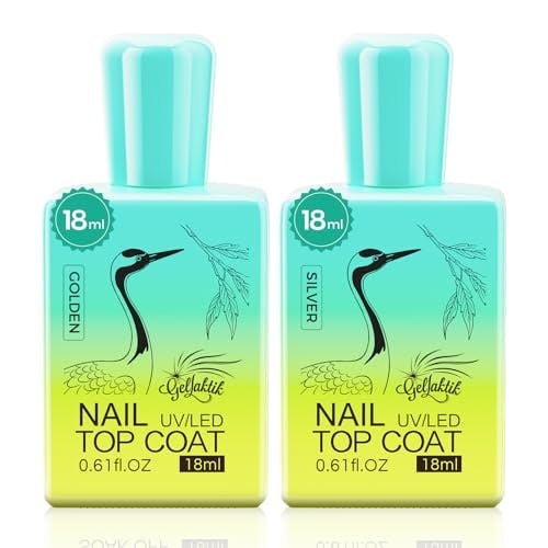 Glitter Gel Top Coat Set