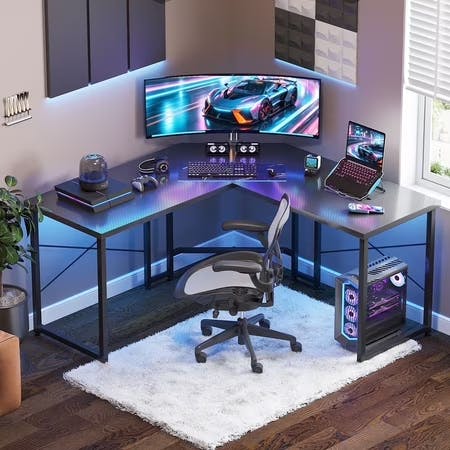 L-Shaped Computer Desk