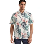 Men's Tropical Print Woven Shirt