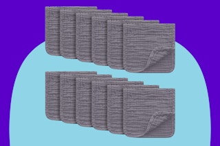 Ease Cubs Muslin Burp Cloths.