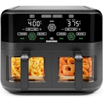 Chefman 6-Quart Dual Basket Air Fryer