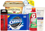 5 Grocery + 3 Household items