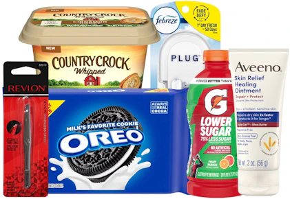 5 Grocery + 3 Household items