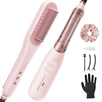 Steam Hair Straightener Brush