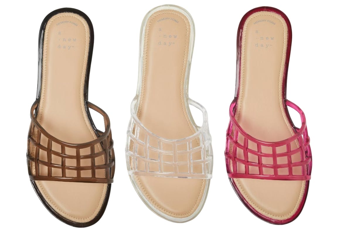 A New Day Women's Jelly Slides