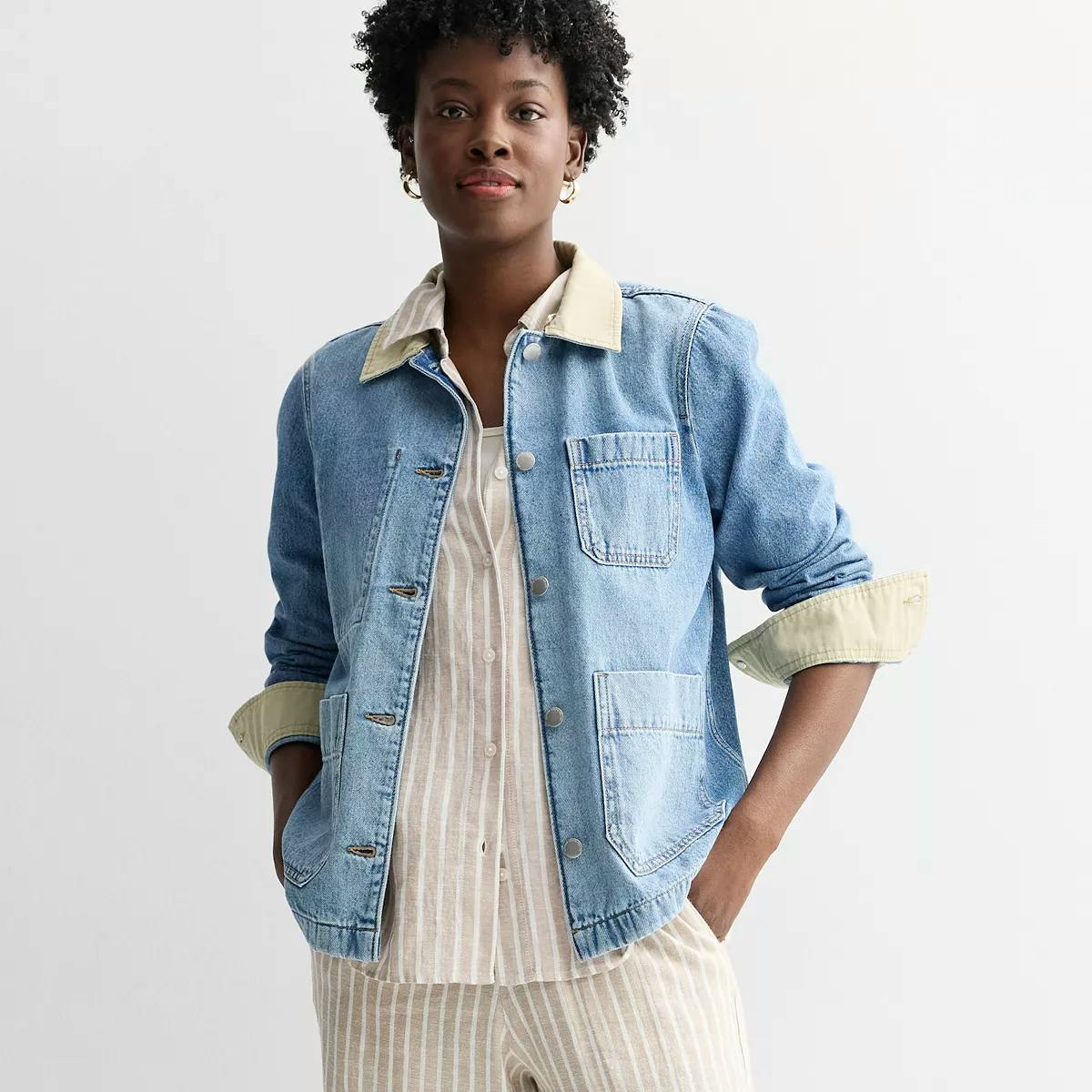 Women's Denim Field Jacket