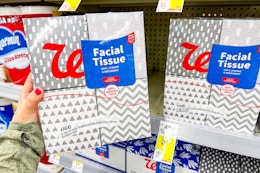 Get 4 Boxes of Facial Tissues for Just $3.75 at Walgreens card image