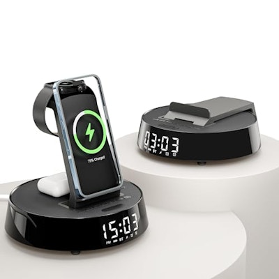 Wireless Charging Alarm Clock
