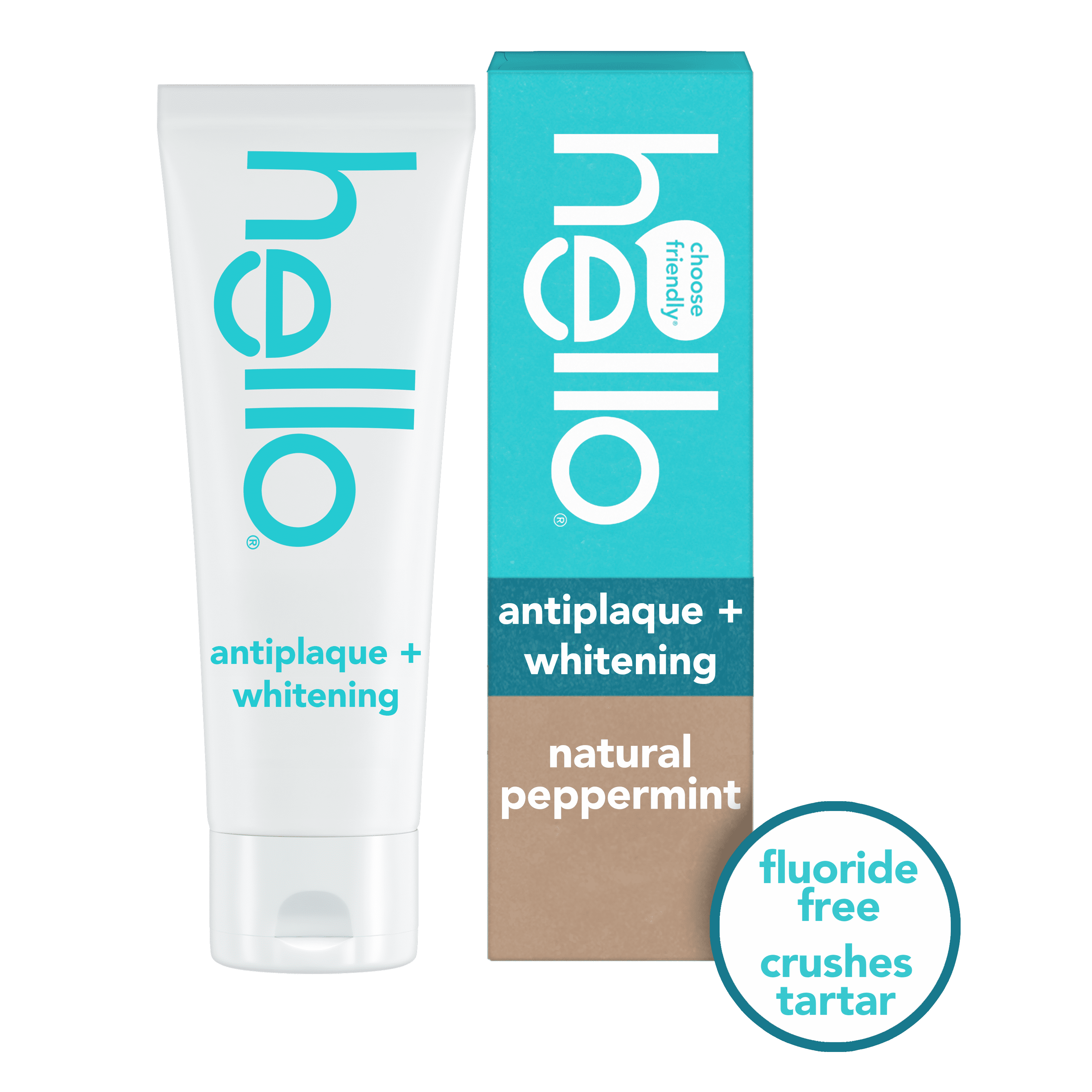 Hello Antiplaque + Whitening Toothpaste