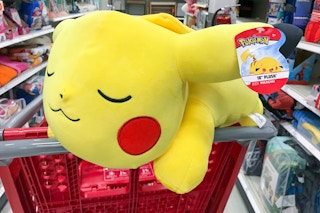 pokemon-pikachu-plush-pillow on target cart