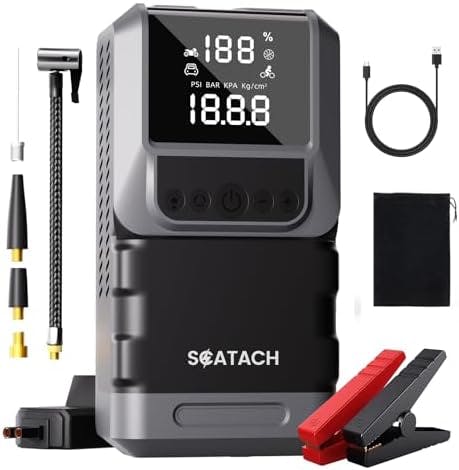 Jump Starter w/ Air Compressor