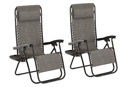 Pure Garden Zero Gravity Chairs