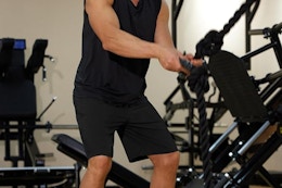 men wearing black outfit to workout
