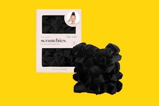kitsch satin scrunchies
