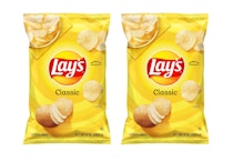 2 Lay's Chips Bags