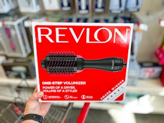 a box with a hot hair brush on the front