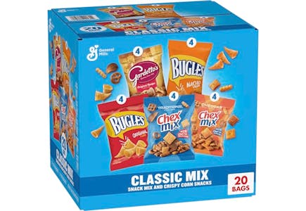 General Mills Snack Variety 20-Pack