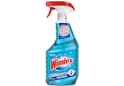 4 Windex Glass Cleaners