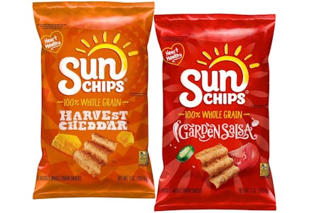 2 SunChips Bags