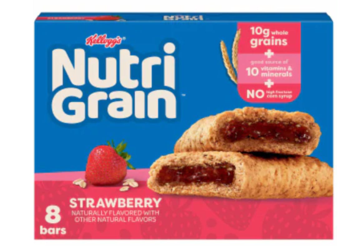 2 Kellogg's Nutri-Grain Bars Boxes
