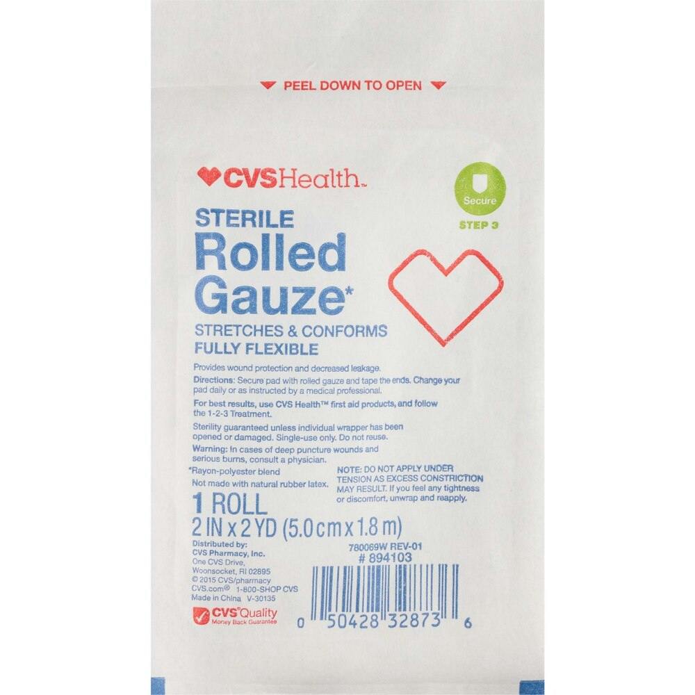 2 CVS Health Gauze Packs
