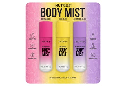 Nutrius Body Mist Set