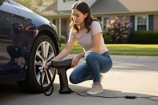 target sharper image air compressor