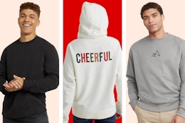 Hanes Adult Apparel Deals at Walmart: $8 Hoodies, $10 Sweatshirts, and More card image