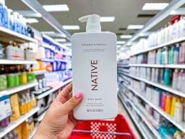 Must-Have Native Body Wash Deal: Only $11 With Ibotta at Target card image