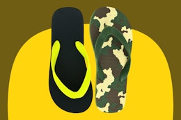 Grab It Before It’s Gone — $1.98 Wonder Nation Kids' Flip-Flops at Walmart card image